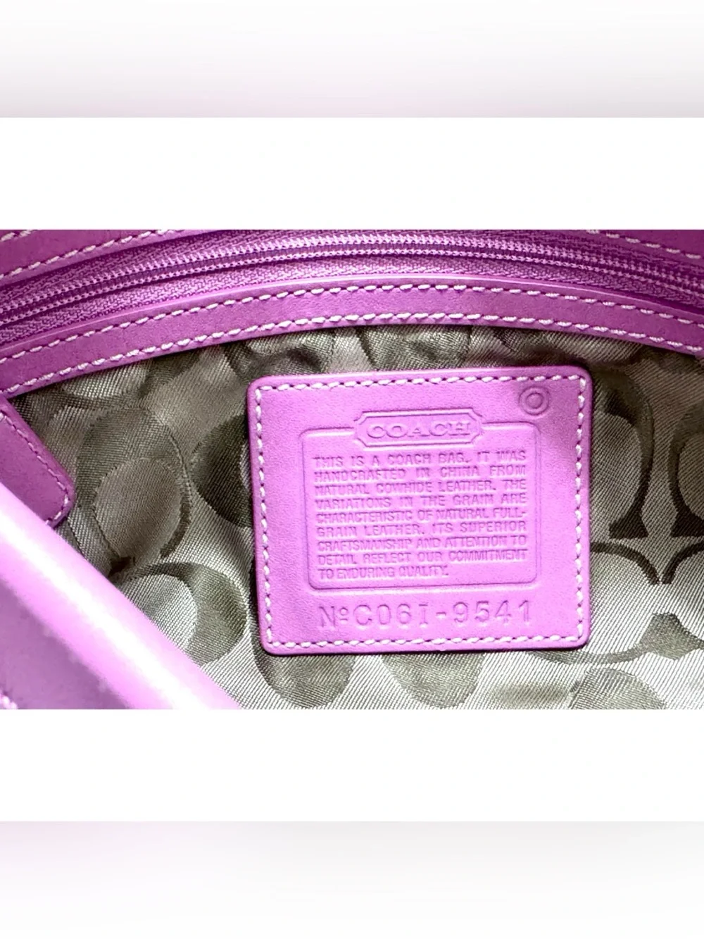 Coach authentic vintage